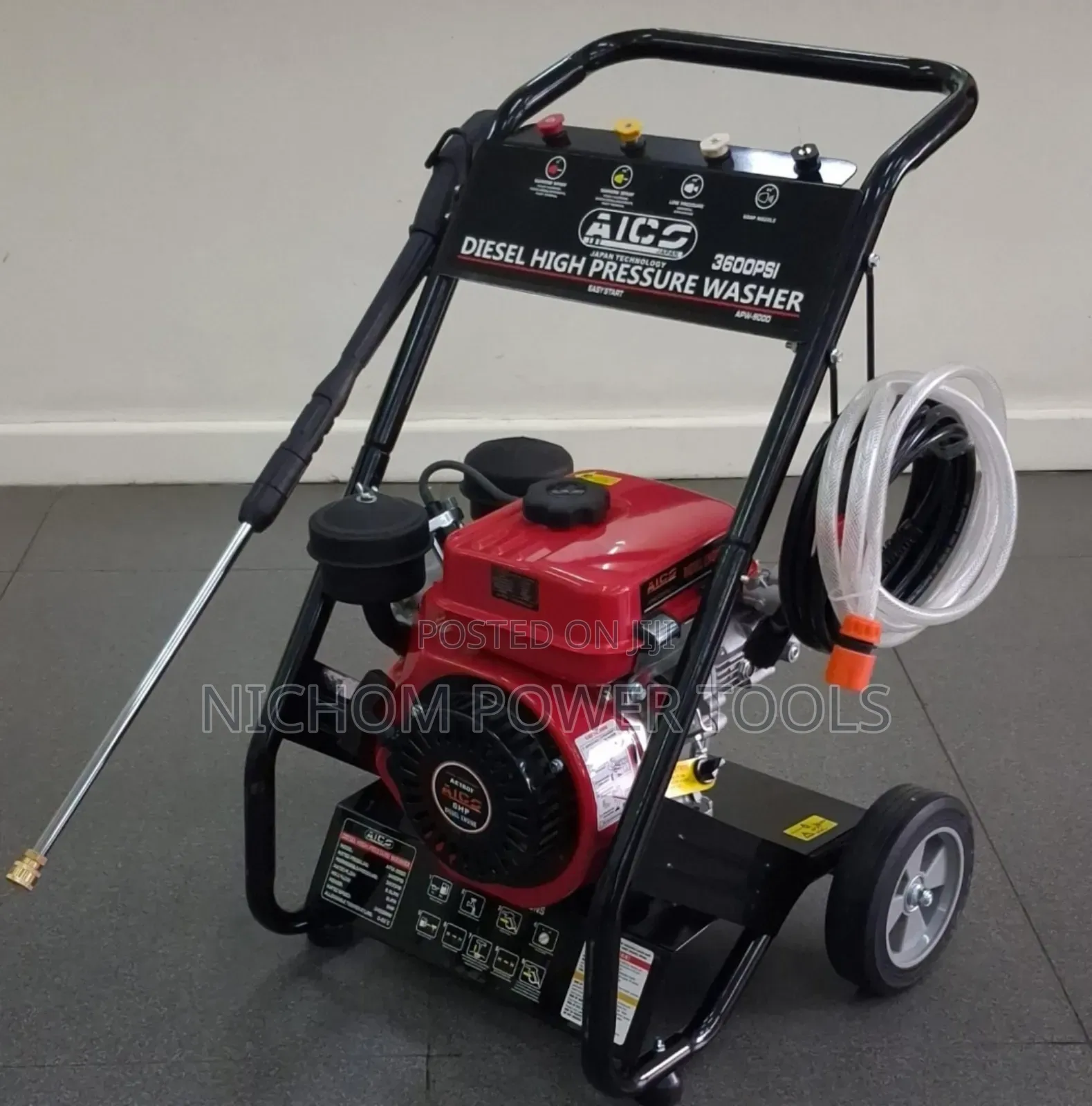 Aico Diesel Pressure Washer/3600psi Aico Pressure Washer 8hp