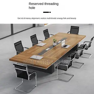 Boardroom Table; 2.4m Executive Meeting Boardroom Table