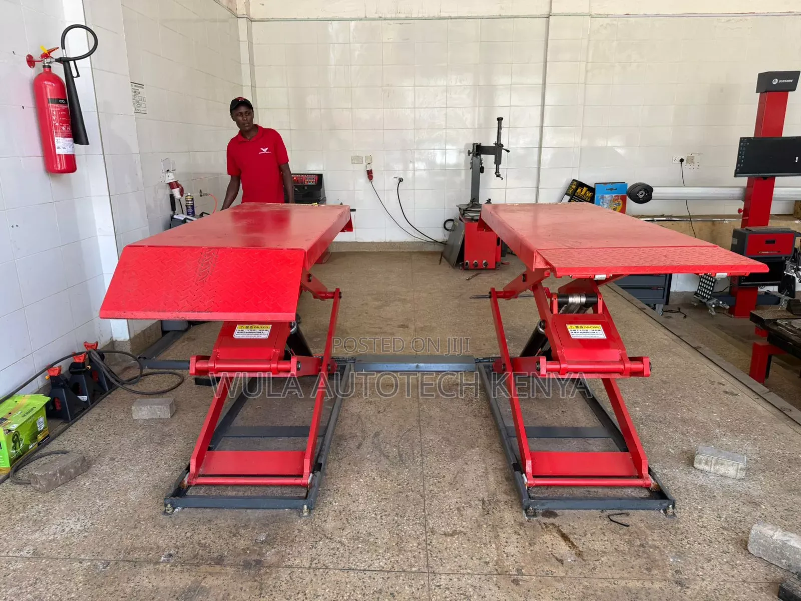 Sunshine Wula High Quality High Scissor Carlift Machine 380/220v
