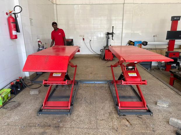 Sunshine Wula High Quality High Scissor Carlift Machine 380/220v - thumbnail 2