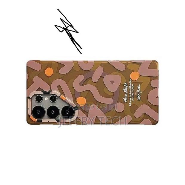 Graffiti Pattern Luxury Case Cover for Samsung Galaxy S25 Ultra Magsa - thumbnail 3