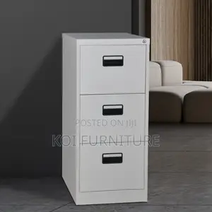 Office Cabinet; Modern Gray 3 Lockers Office Filing Cabinets