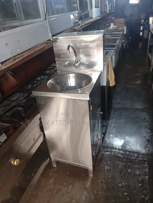 Stainless Steel Hands Washing Station.