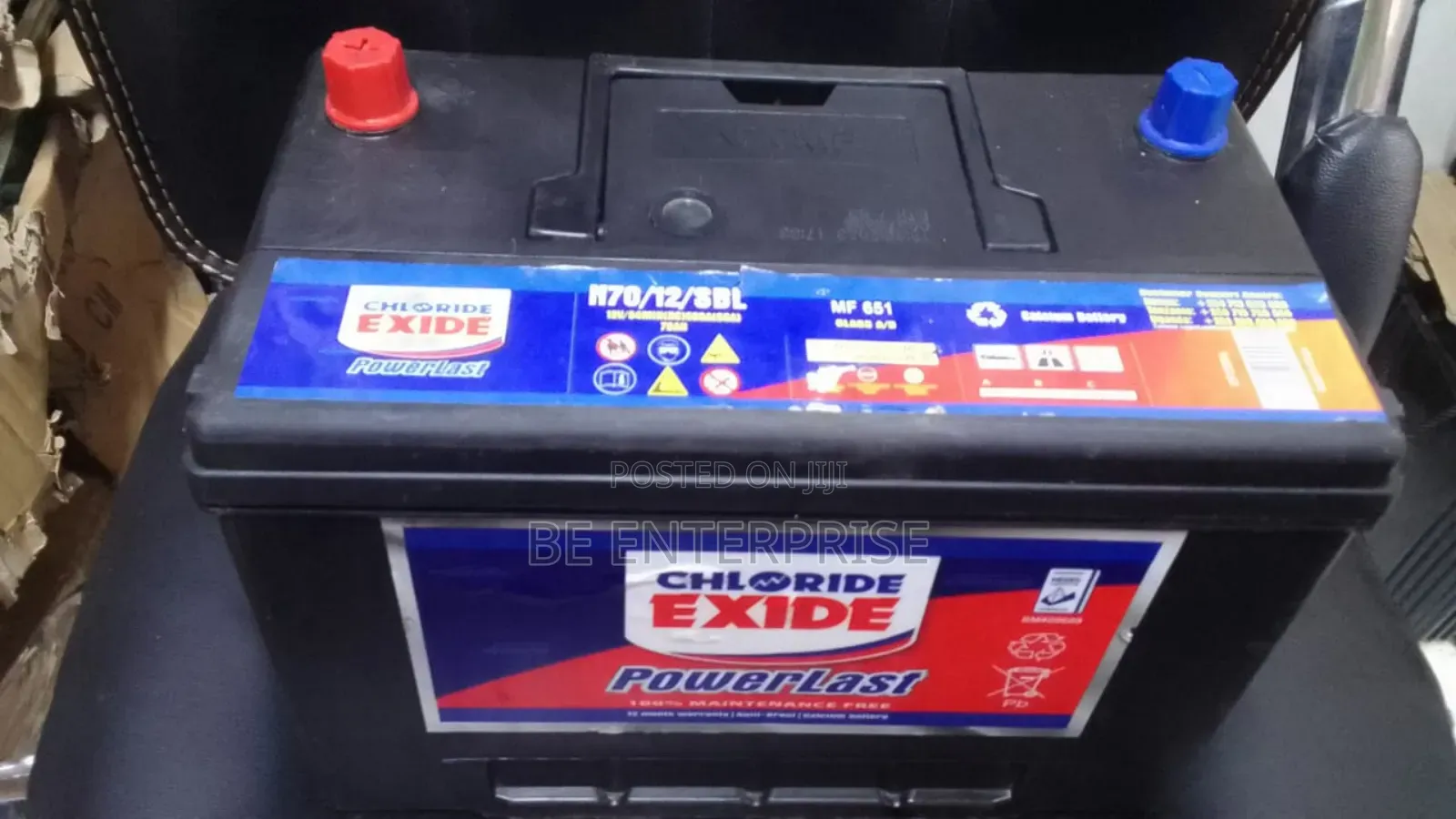 Chloride Power Last N70 Automotive Battery