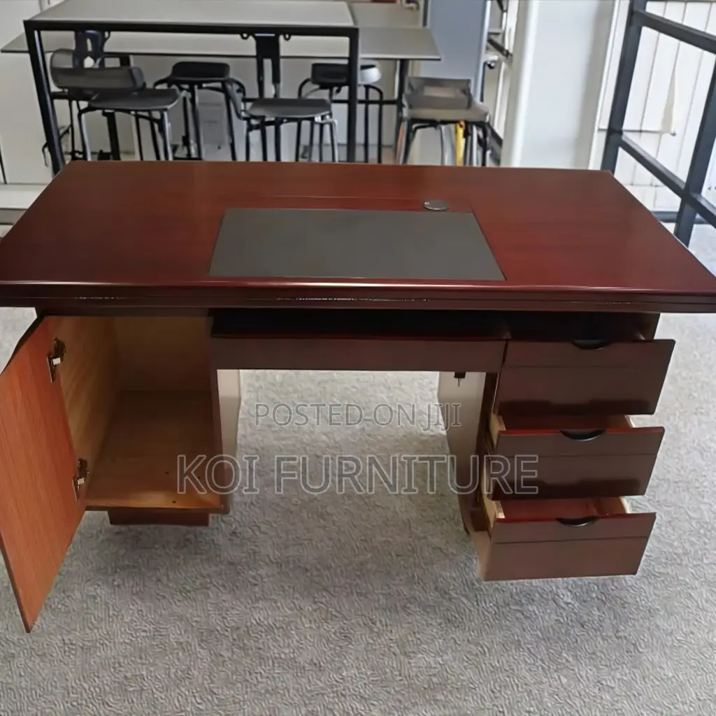 Office Desk; 1.2m Executive Mahogany Desk
