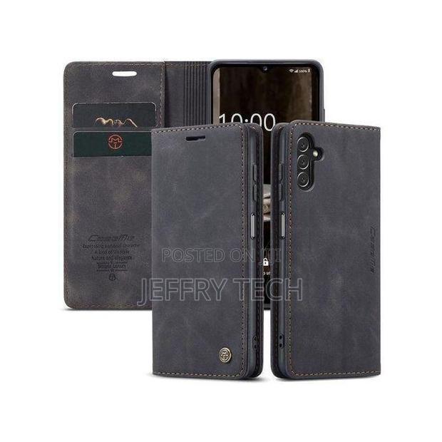 Caseme Samsung Galaxy A55 Wallet Case,Soft Pu Leather Flip Case Magnet - main view