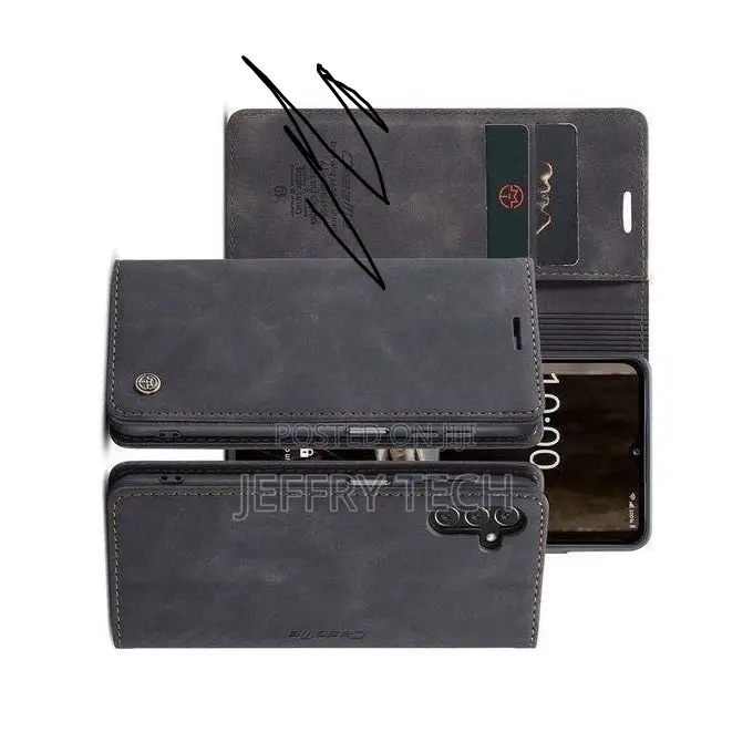 Caseme Samsung Galaxy A55 Wallet Case,Soft Pu Leather Flip Case Magnet