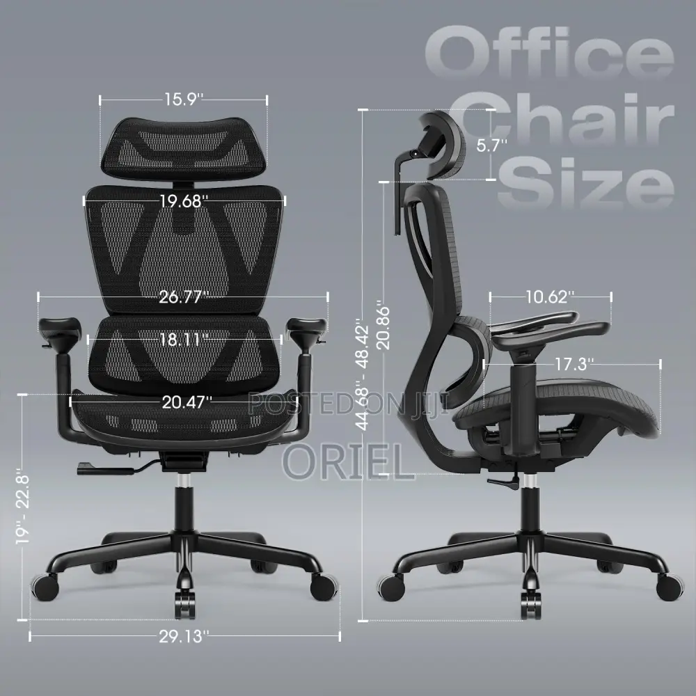 Office Chair : Orthopedic Office Chair With Adjustable Footrest