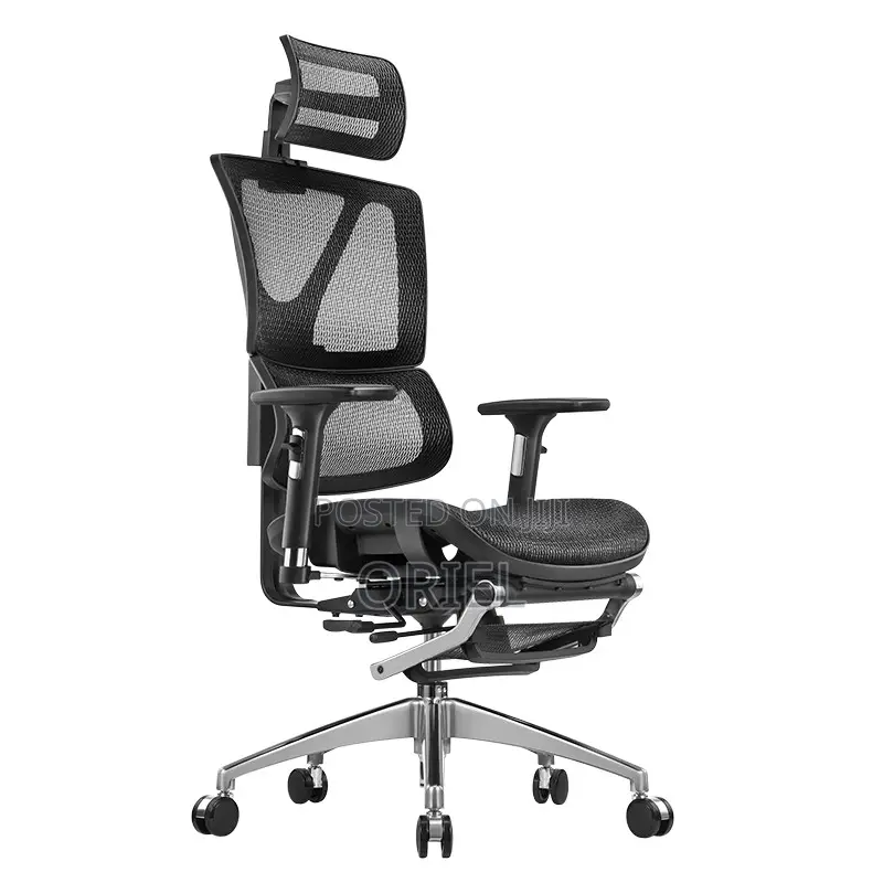 Office Chair : Orthopedic Office Chair With Adjustable Footrest