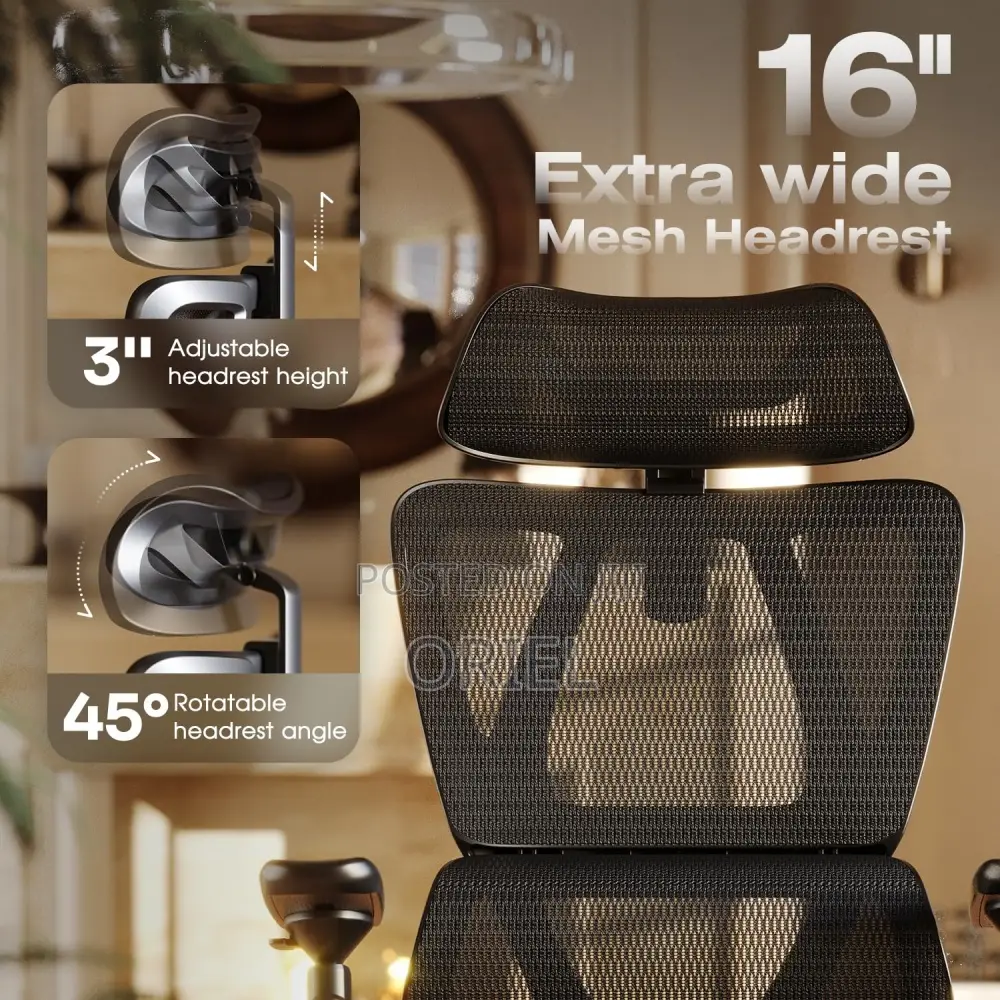 Office Chair : Orthopedic Office Chair With Adjustable Footrest