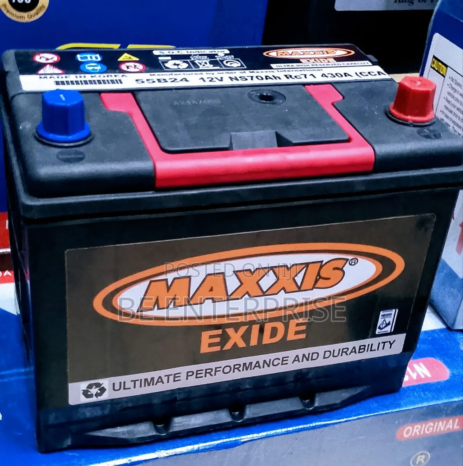 Maxxis Ns70 Car Battery Mf