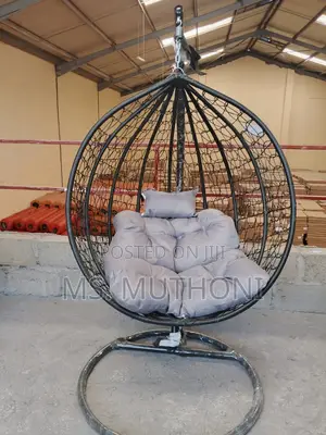 Modern Rattan Hammock Swing Chair Designed for Indoor or Outdoor Use,