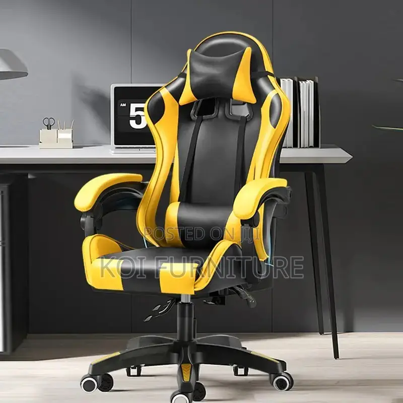 Office Chair; ;Leather Ergonomic Racing Chairs for Streamers and Gamer