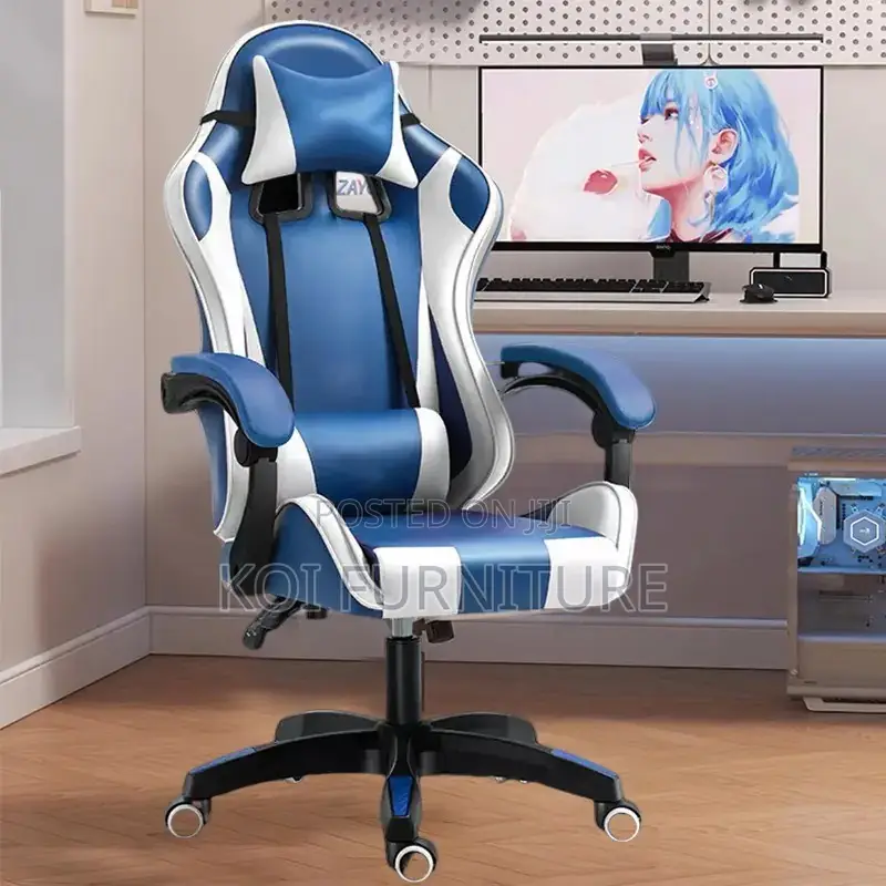 Office Chair; ;Leather Ergonomic Racing Chairs for Streamers and Gamer
