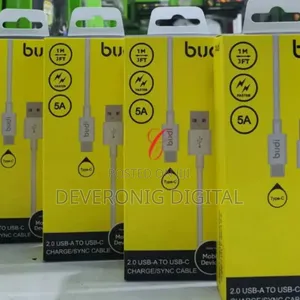 Budi M8j157t *5a Type Usb Cable