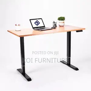 Office Desk; 1.4m Electric Adjustable Home Office Computer Desk