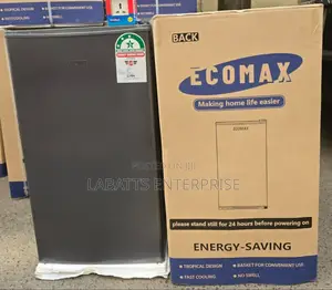 Ecomax 90l Dark Silver Single Door Refrigerator With Free Guard