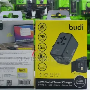Budi Ac355b30 *30w Global Travel Charger