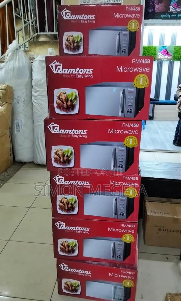 Ramtons 20litres Digital Microwave Rm 458 (Silver Glass)