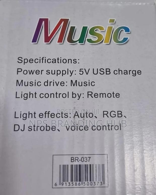 Rechargeable Bluetooth Speaker Mini Music Magic Lamp 6w P.O - thumbnail 5