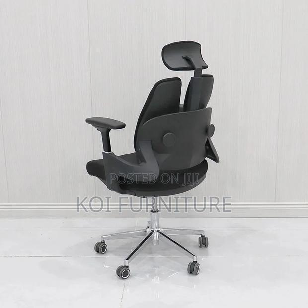 Office Chair; Orthopedic High Back Seat With Dual Backrest - thumbnail 4