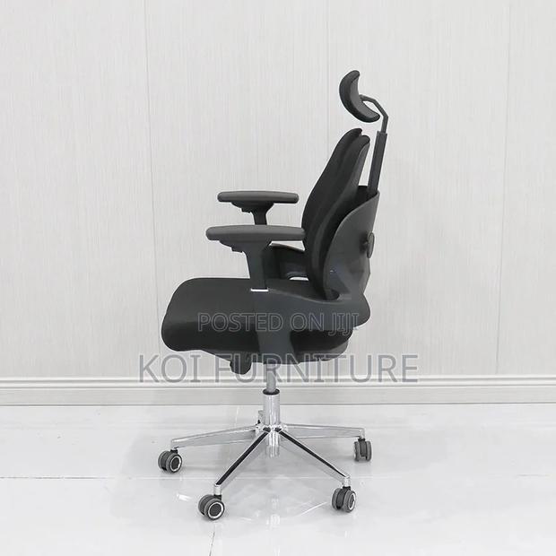 Office Chair; Orthopedic High Back Seat With Dual Backrest - thumbnail 6