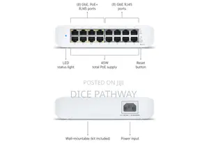 Unifi Switch Lite 16 Poe (Usw-Lite-16-Poe)