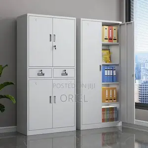 Office Cabinet : 4-Door , 2-Drawers Office Steel Lockable Cabinet