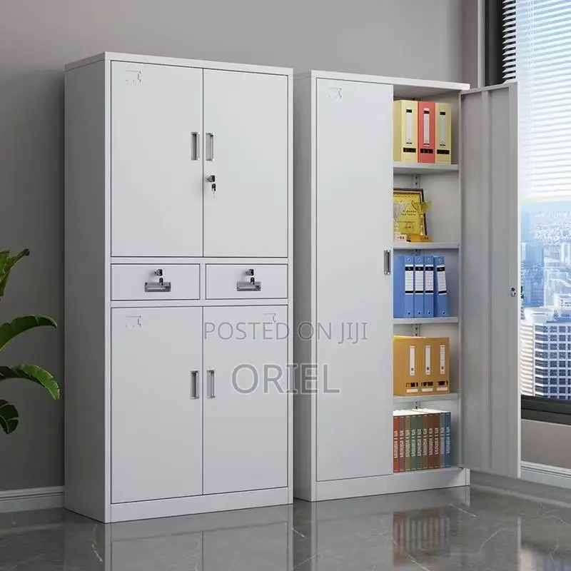 Office Cabinet : 4-Door , 2-Drawers Office Steel Lockable Cabinet