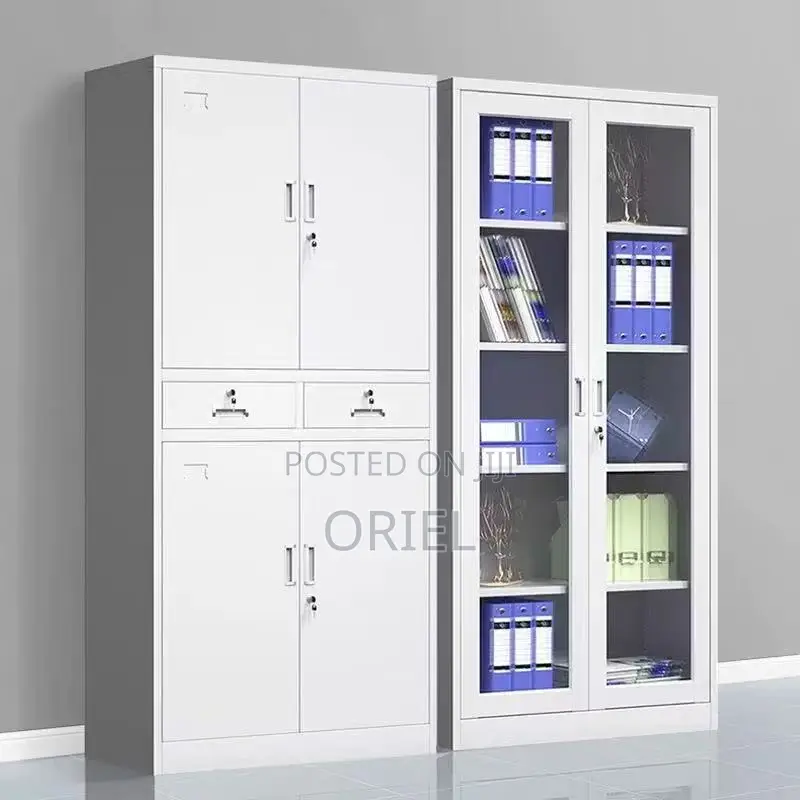 Office Cabinet : 4-Door , 2-Drawers Office Steel Lockable Cabinet
