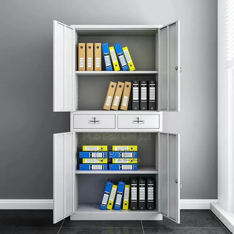 Office Cabinet : 4-Door , 2-Drawers Office Steel Lockable Cabinet