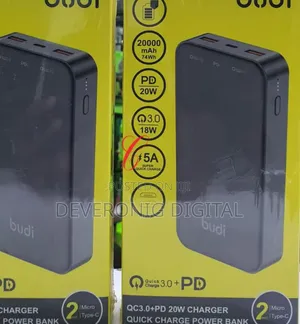 Budi Pb083b *20w 20000mah* Quick Charge Power Bank