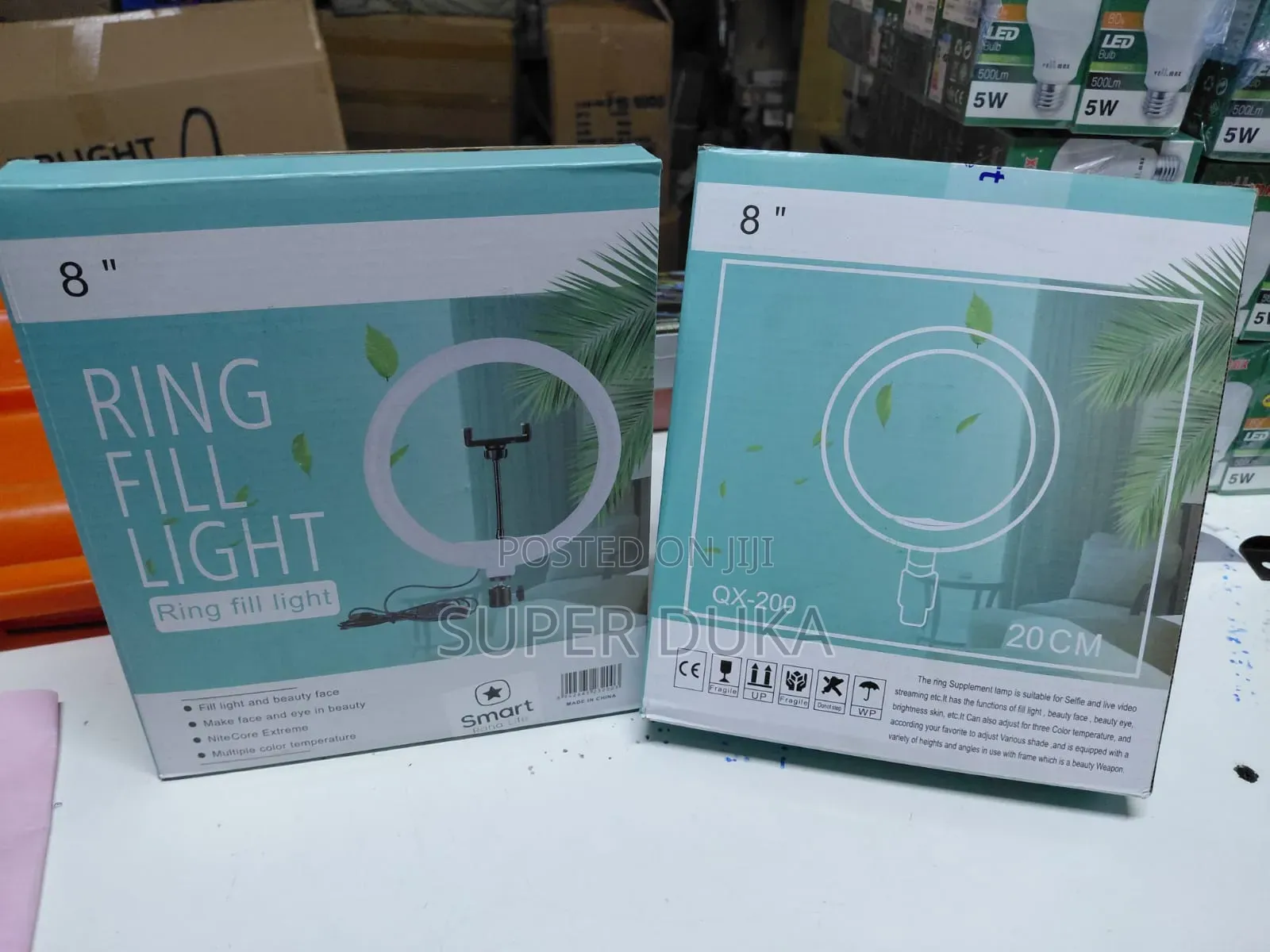 Smart 8" Ring Fill Light. Ring Light 8inch.