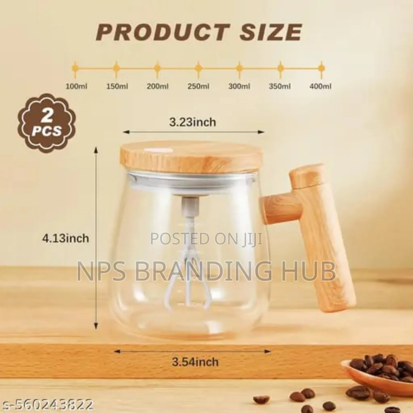 400ml Automatic Mixing Cup P.O