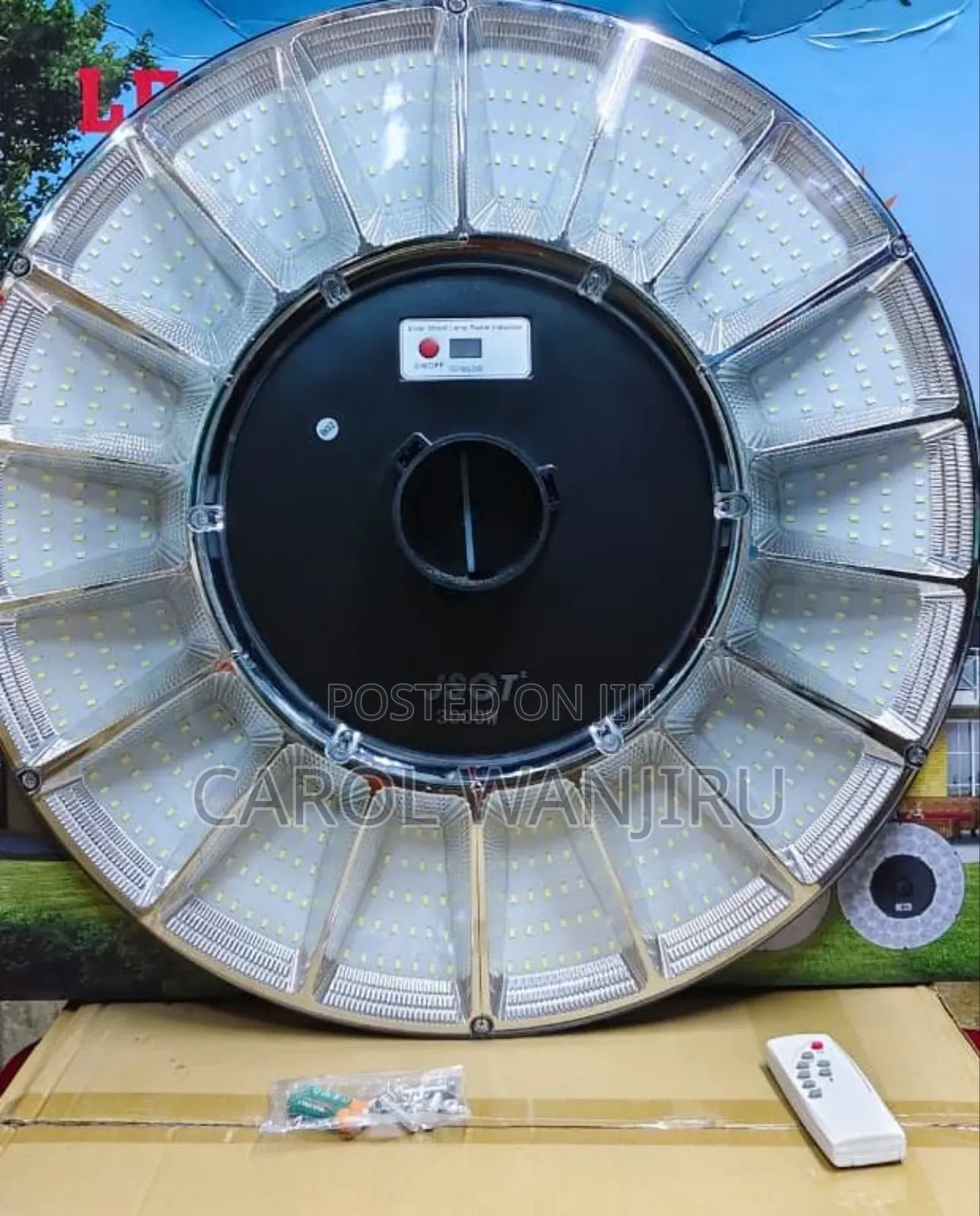 Quality 3000w Ufo Solar Round Street Light/3000w Solar Light Street