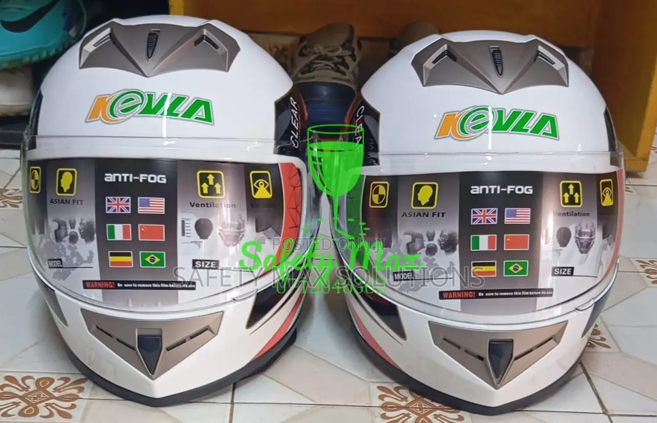 Kevla Full Face Helmets/Motorbike Riding Helmet Warm Neck