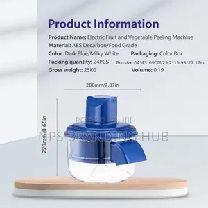 Rechargable Fruit Vegetable Peeler Machine P.O