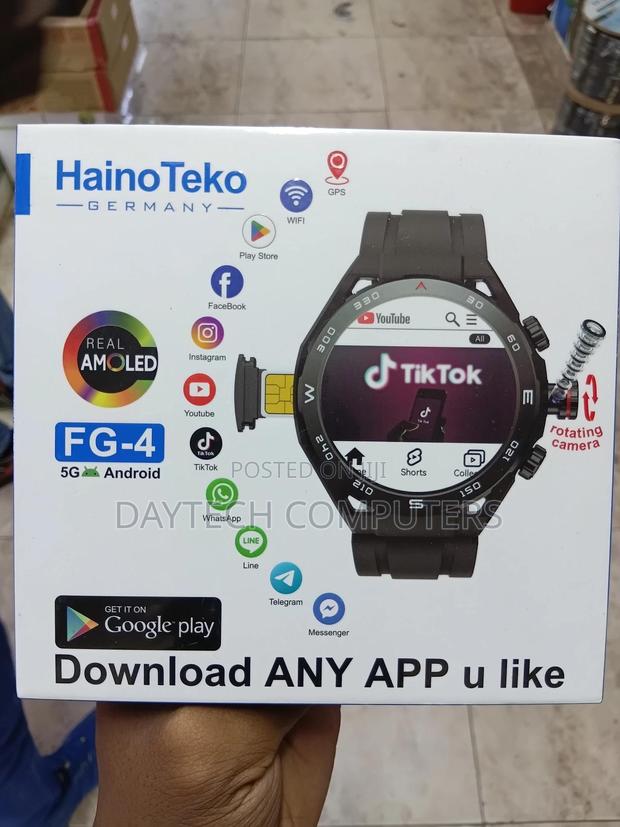 Hainoteko Fg-4 Simcard Android Smartwatch - main view