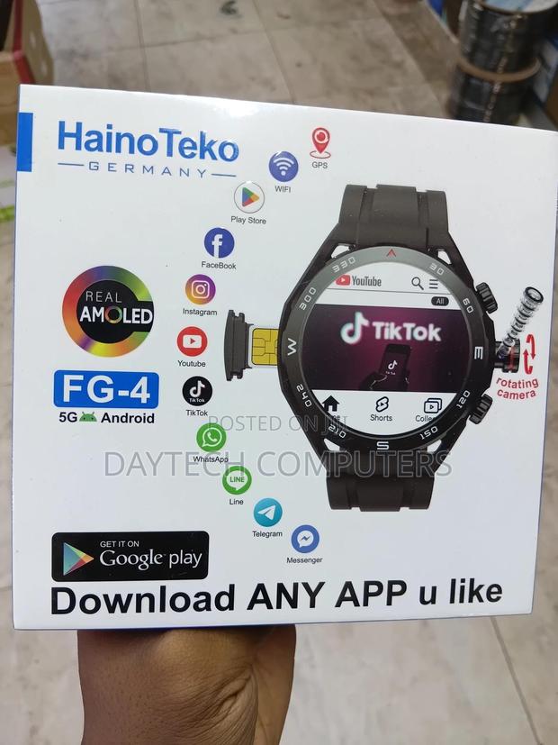 Hainoteko Fg-4 Simcard Android Smartwatch - thumbnail 2