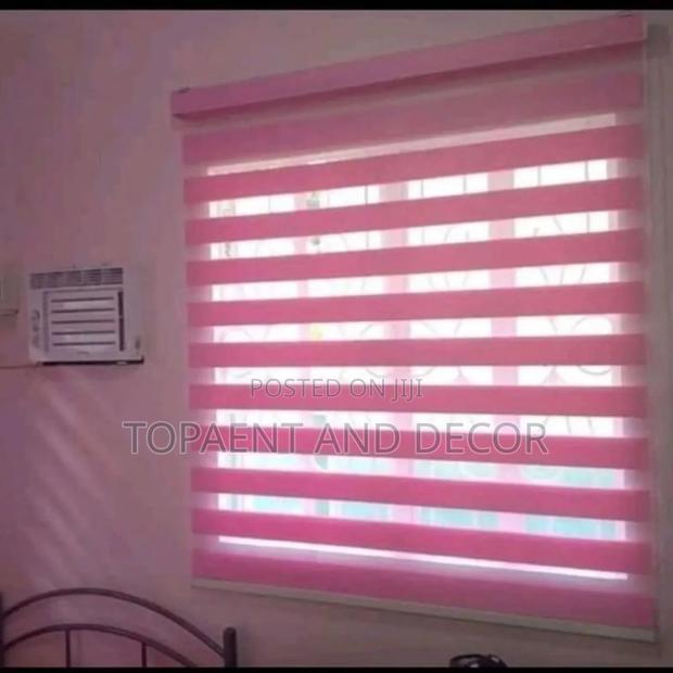 Pink Bedroom Window Blinds - main view