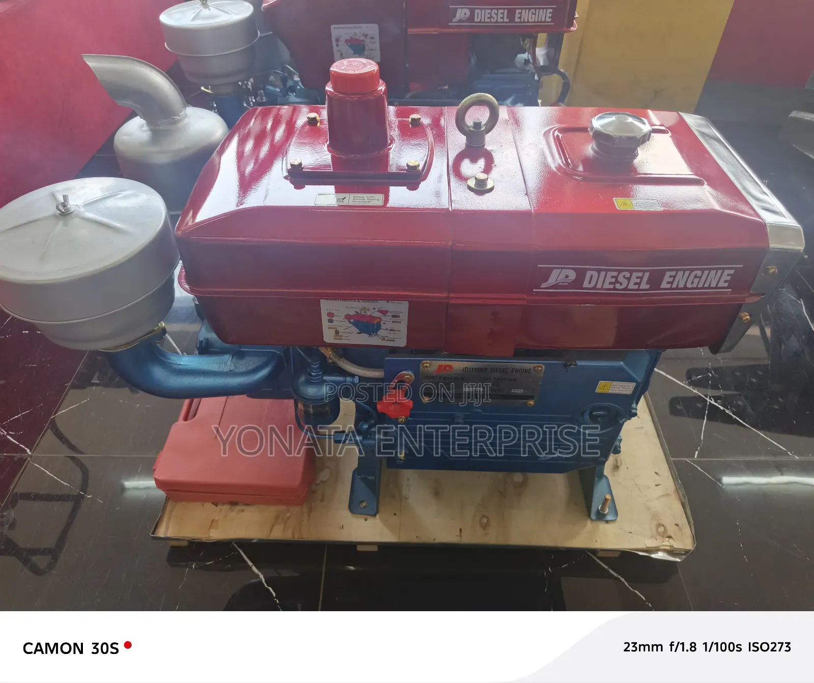 Jd 18hp Diesel Engine (Water Cooled)