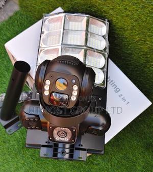 180w Solar Outdoor 4g CCTV Camera Triple Lens Night Vision