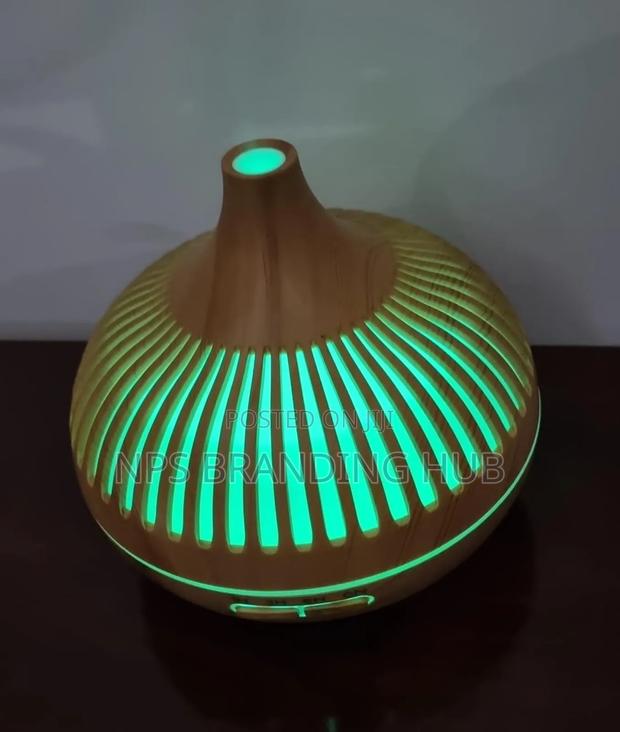 Big Pot 450ml Aroma Diffuser Humidifier 2 Wooden P.O - thumbnail 3