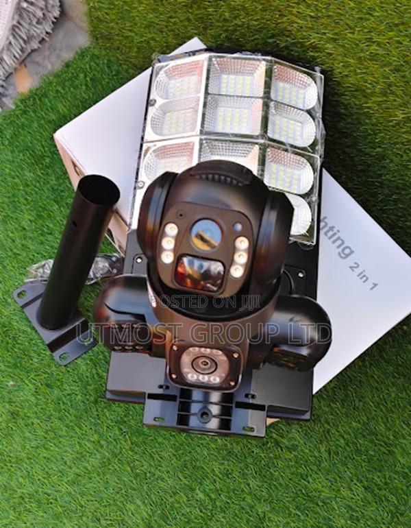 Solar 4g Triple Lens Security Camera With Bright Flood Light - main view