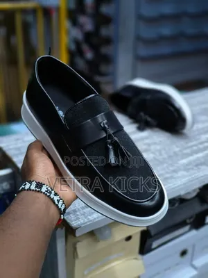 Men Casuals Black and White
