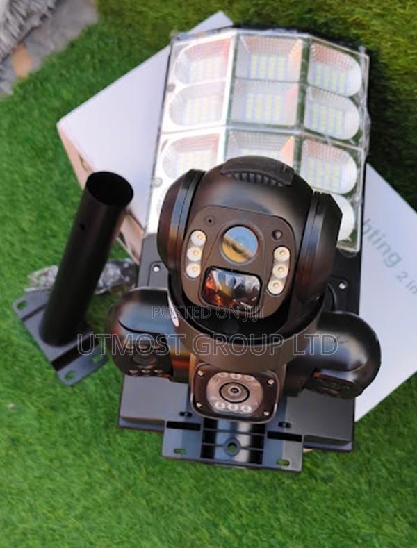 Solar 4g CCTV Camera Triple Lens With App Remote Control - main view