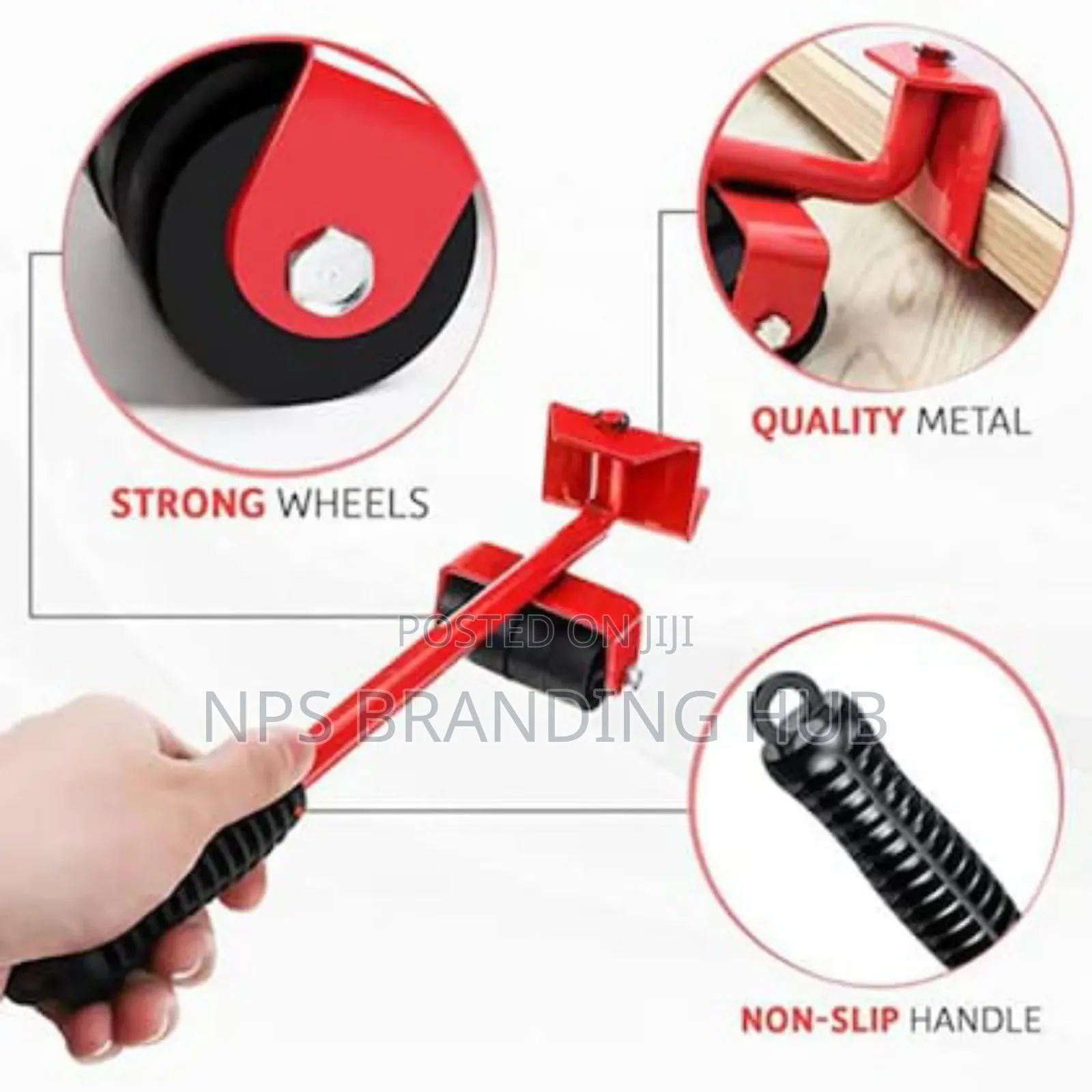 5in1 150kg Capacity Furniture Moving Helper Tool P.O