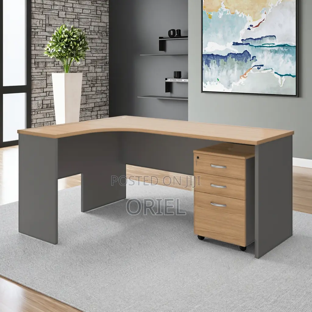 Office Desk : 1.4m Customized Office Study Desk