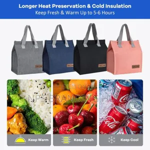 Insulated Tote Lunch Bag 25.5*22.5*13cm Material: Oxford Zn