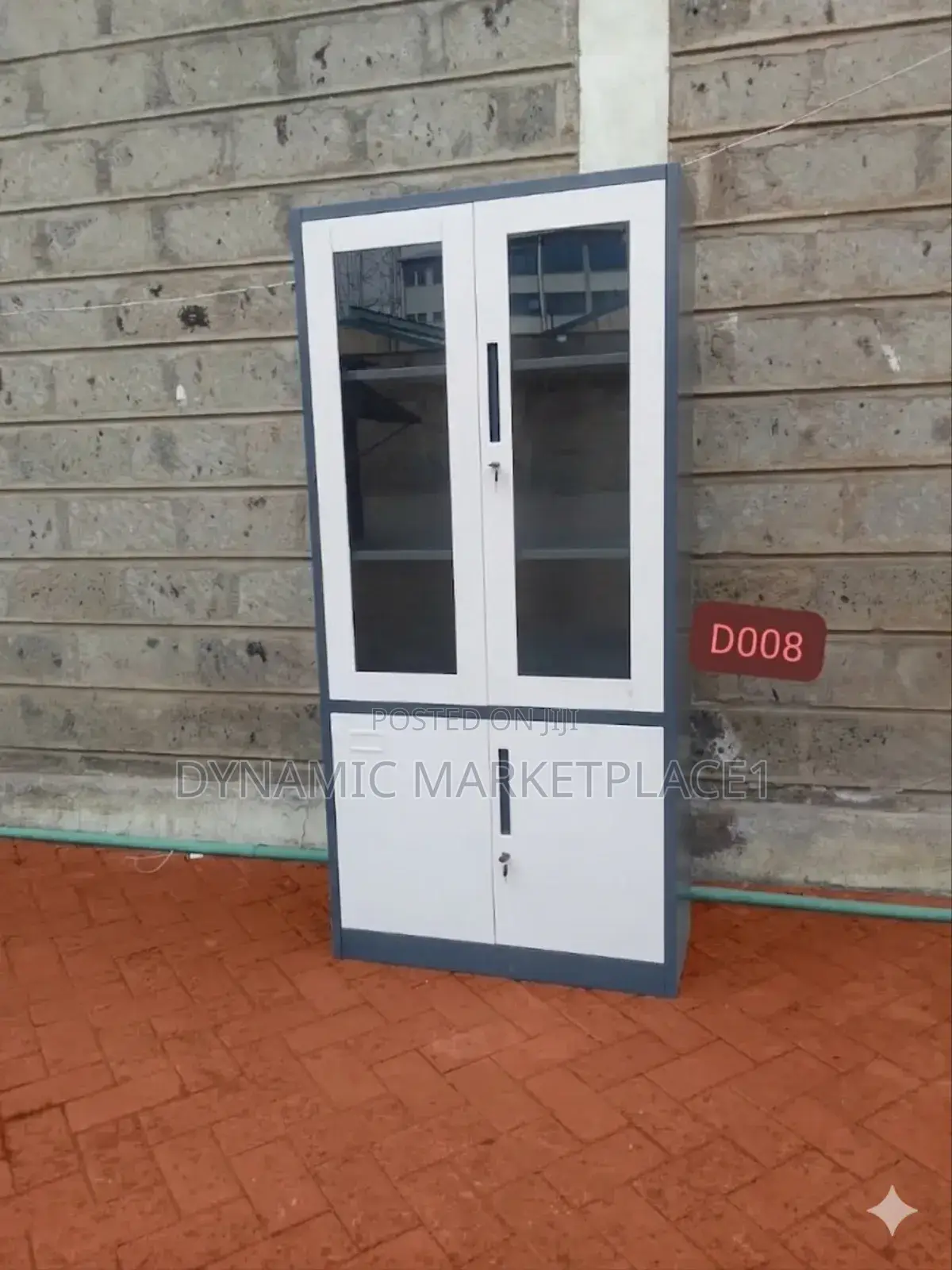 2-Door Metallic Filing Cabinet